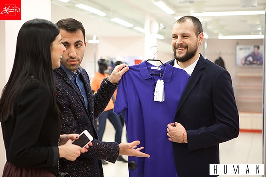 Бэкстэйдж со съёмок fashion проекта Human и магазина Успех.