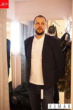 Бэкстэйдж со съёмок fashion проекта Human и магазина Успех.